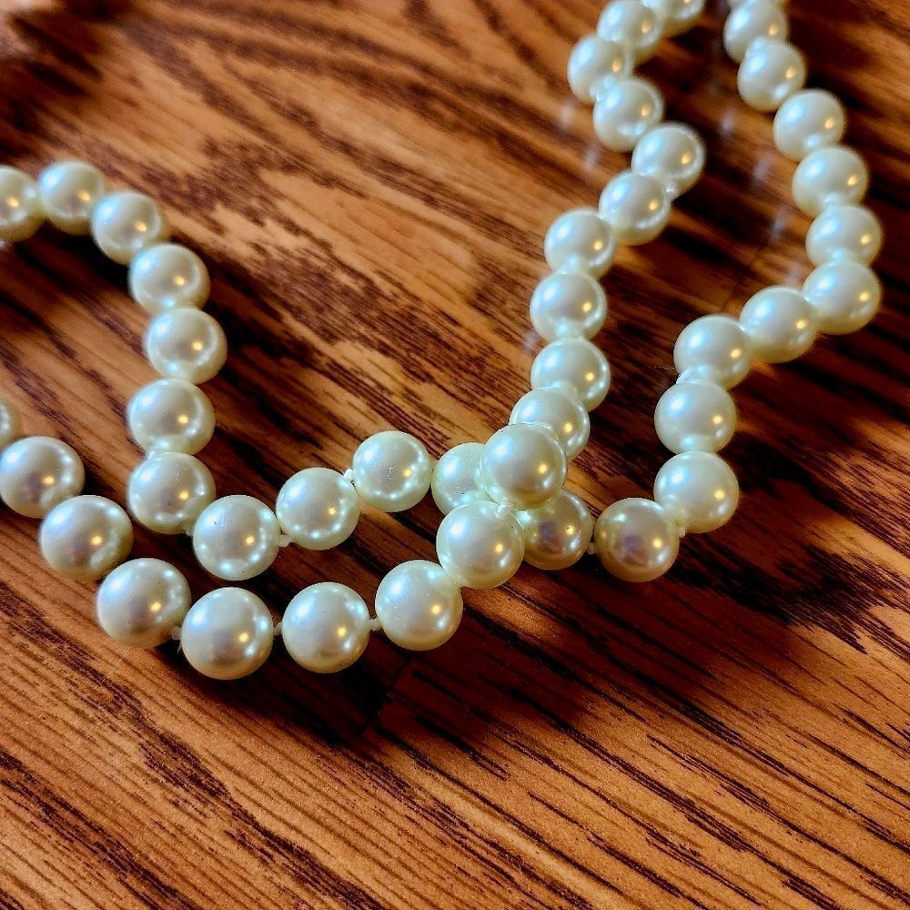 PEARL Rope Necklace, 10mm - Picture 5 of 10